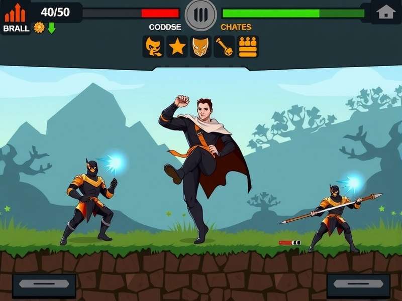 Agile Kick Crusader gameplay screenshot